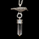 Sterling Silver Designer Thomas Sabo Crow / Raven Black CZ Crystal Necklace
