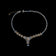1950's Christian Dior by Mitchel Maer Demi-Parure Faux Sapphire / Pearl Necklace and Earrings Set