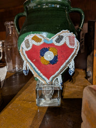Beaded Heart Ornament