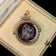 9K Rose Gold & Agate Roman Intaglio Watch Fob / Pendant Spinning Fob