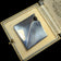 Vintage Modernist Sterling Silver Abstract Brooch with Black Onyx Signed