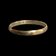 10K Yellow Gold Beveled Band Size 4 1/2
