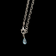 Sterling Silver, 14K & Larimar Olga Sitnik Artist Signed