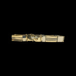 14K Yellow & White Gold Two Tone Gold Mens Bracelet YGC Italy