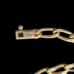 14K Yellow Gold Mariner Link Bracelet with Box Clasp 4.75mm