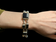 Sterling Silver Black Onyx Panel Link / Gate Bracelet