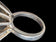 Liquid Bead Sterling Silver & Tourmalated Quartz Statement Modernist Ring Size 6.5