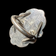 Sterling Silver Petrified Wood Ring Navajo Size 7 3/4