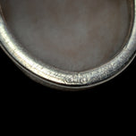 .800 Silver Right Facing Cameo Brooch with Bail Loop