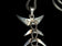 Sterling Silver Mexico Fish Bone Pendant Necklace