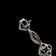 Sterling Silver Black Diamond & CZ Bracelet
