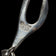 Sterling Silver Abstract Interlinking Chain Panel Necklace Mexico