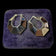 Sterling Silver Modern Chunky Hexagon Geometric Hoops
