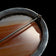 Antique Sterling Silver Banded Agate Brooch C Clasp