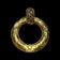 1980's Gold Plated Geometric & Rope Chanel Pendant - Victoire de Castellane