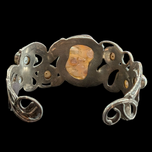 Sterling Silver Cultured Baroque Pearl Bracelet Cuff
