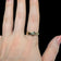 10K Yellow Gold Split Shank Twisted Diamond Bypass Ring Size 7 1/4