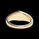 10K Yellow Gold Mother of Pearl, Black Onyx & Diamond Inlay Ring Size 4 3/4