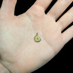 10K Yellow Gold St Christopher Protection Charm / Medallion - Safe Travels