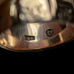Antique Victorian Era 10K Rose Gold Etched Cigar Band Size 6 1/2
