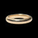 10K Yellow Gold Thick Domed 3.66mm D-Shape Profile Band Size 4 3/4