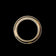 10K Yellow Gold Thick Domed 3.66mm D-Shape Profile Band Size 4 3/4