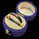 10K Yellow Gold Thick Domed 3.66mm D-Shape Profile Band Size 4 3/4
