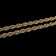 10K Yellow Gold Rope / Twist Chain Necklace 20" 4.5mm