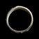 14K Yellow Gold Brutalist Tree Bark / Wood Grain Pattern Band Size 5 3/4