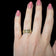 14K Yellow Gold Brutalist Tree Bark / Wood Grain Pattern Band Size 5 3/4