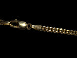 14K Yellow Gold Curb Link Chain Necklace Italy 18” 3mm