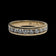 14K Yellow Gold "Forever" Diamond Channel Set Band Size 6 1/2