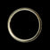 Antique 18K Yellow Gold Star Etched Band Size 7 1/4