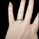 Antique 18K Yellow Gold Star Etched Band Size 7 1/4