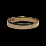 Antique 18K Yellow Gold Victorian Era Band 1878 Birmingham Size 5 3/4