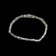 14K White Gold & European Cut Diamond Art Deco Filigree Panel Bracelet