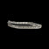 14K White Gold & European Cut Diamond Art Deco Filigree Panel Bracelet