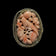 Early Chinese Export Gilt Silver / Vermeil & Carved Pink Coral Bird Ring Adjustable