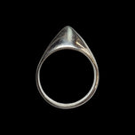 Sterling Silver Christian Veilskov Denmark MCM Modernist Pointed Ring Size 6 1/4