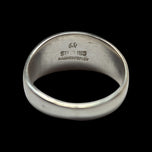 Sterling Silver Christian Veilskov Denmark MCM Modernist Pointed Ring Size 6 1/4