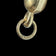 10K Yellow Gold Brushed / Etched Cornicello Pendant