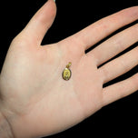 14K Yellow Gold Our Lady of Fatima Medallion / Charm / Pendant