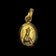 14K Yellow Gold Our Lady of Fatima Medallion / Charm / Pendant