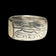 Sterling Silver & 14K Haida Northwest Coast Native American Orca Ring Size 5 3/4 Signed
