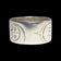 Sterling Silver Haida Northwest Coast Native American Raven / Eagle Ring Size 7 Signed