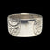 Sterling Silver & 14K Haida Northwest Coast Native American Killer Whale Head Ring Size 6 3/4 Signed