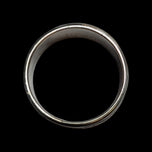 Sterling Silver & 14K Haida Northwest Coast Native American Killer Whale Head Ring Size 6 3/4 Signed