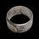 Sterling Silver & 14K Haida Northwest Coast Native American Killer Whale Head Ring Size 6 3/4 Signed