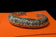 John Hardy Dot Collection Naga Hinged Cuff Bracelet Sterling Silver & 18K Gold