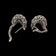 John Hardy Dot Collection Sterling Silver & 18K Gold Omega Back Earrings